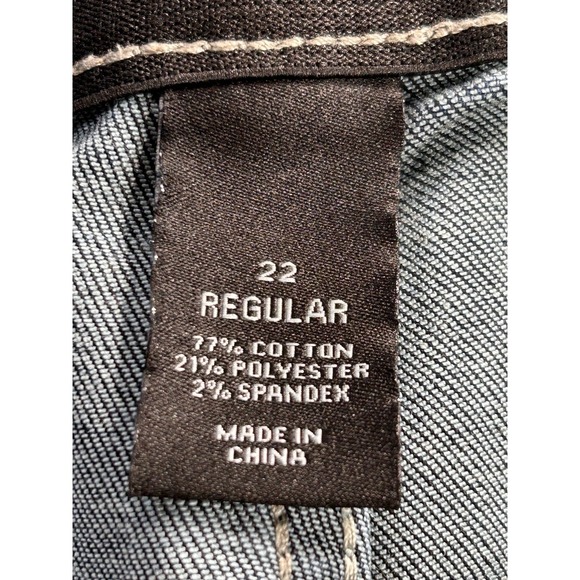 Lane Bryant Skinny Jeans 22 Regular Tighter Tummy Technology - Picture 7 of 12